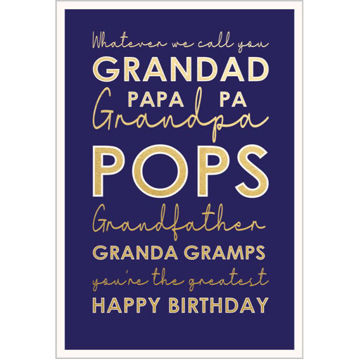 Picture of GRANDAD BIRTHDAY CARD